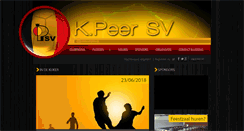 Desktop Screenshot of kpeersv.be